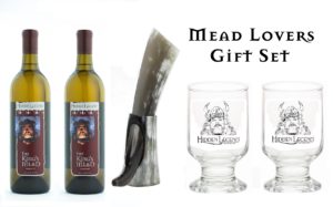 Mead Lovers Gift Set - Polished Horn 1777-1105