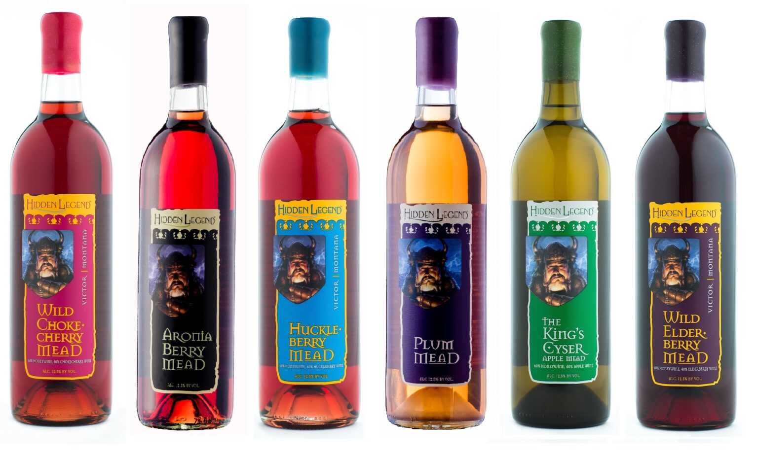Fruit Mead Variety Pack Hidden Legend Winery