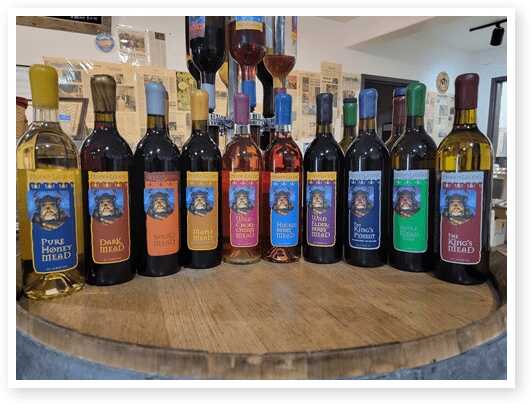 hidden legend winery bottles